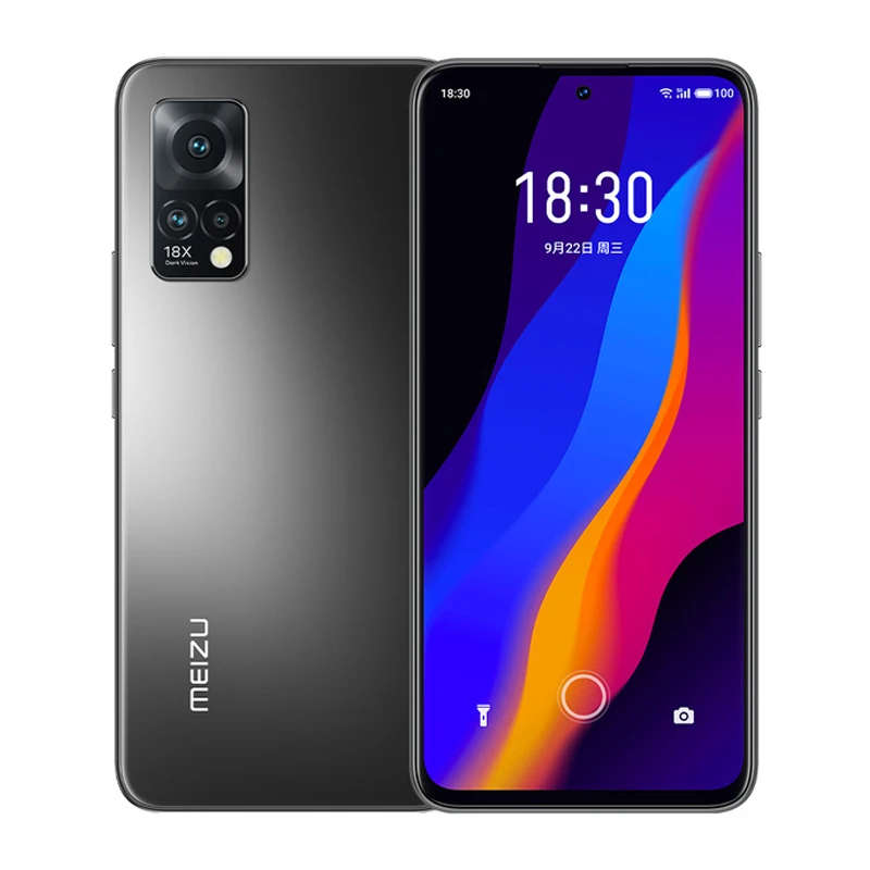 Мобильный телефон MEIZU 18X 5G Snapdragon 870 две SIM-карты 6 67 дюйма 120 Гц 8 ГБ/12 Гб ОЗУ 128 ГБ/256