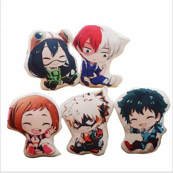 Плюшевая игрушка мой герой Академия Манга Мультфильм Аниме Katsuki Midoriya подушка