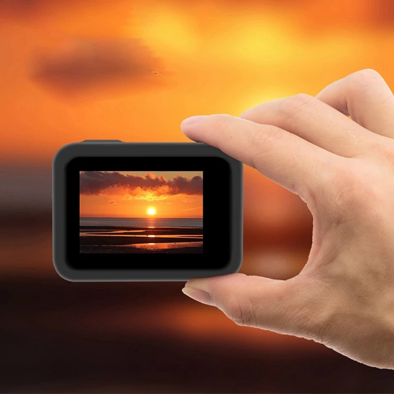 Мягкий силиконовый чехол для Gopro Hero 8 защитный аксессуары экшн камеры|Сумки