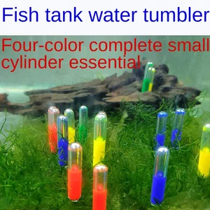 Fish tank decoration Aquarium accessories Landscaping fish tank decorations fish tank water tumbler aquarium stained glass