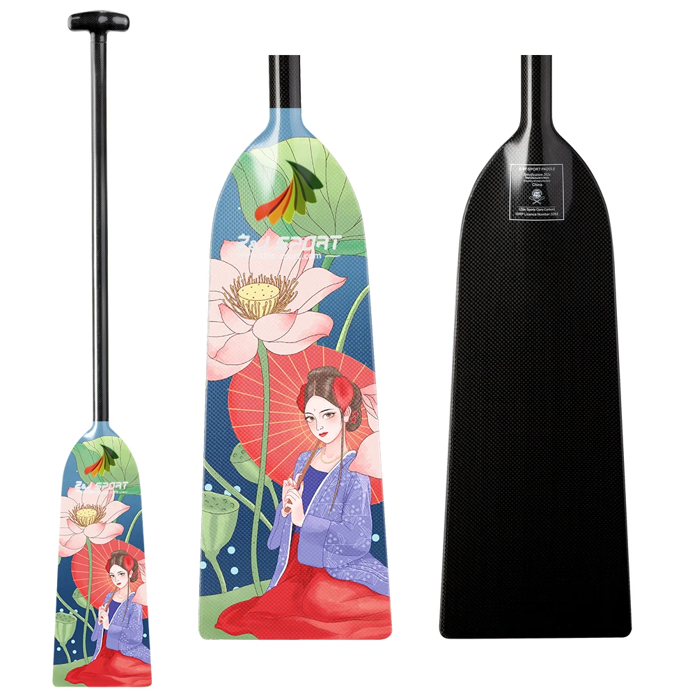 ZJ SPORT IDBF надежное качество 1 шт. лодка-Дракон из углеродного волокна с графическим