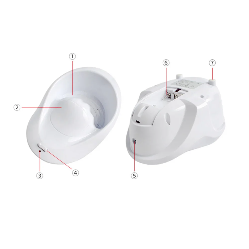 

1PC Manicure Bubble Bowl Nail SPA Container Electric Nail Beauty Machine for Female with Plug