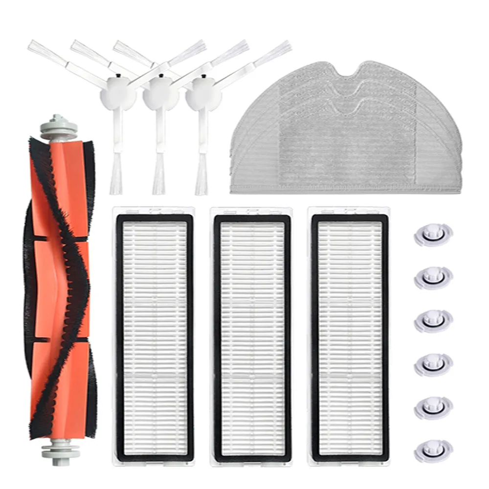 Основной щетки HEPA фильтр боковым щеткам обеспечен насадка на швабру для уборки