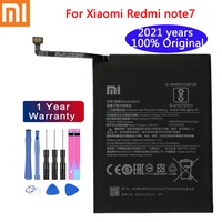 2021 xiaomi 100 original battery 4000mah bn4a phone batteries for xiaomi redmi note7 note 7 pro m1901f7c genuine phone battery