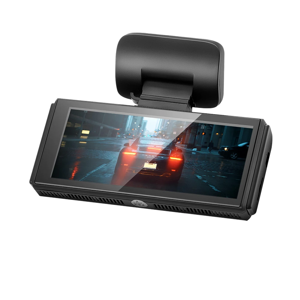 

4K Mirror Dashcam Car Rearview Mirror DVR GPS Logger Night Vision G-Sensor Loop Recording Dashboard Camera + Rear View Camera