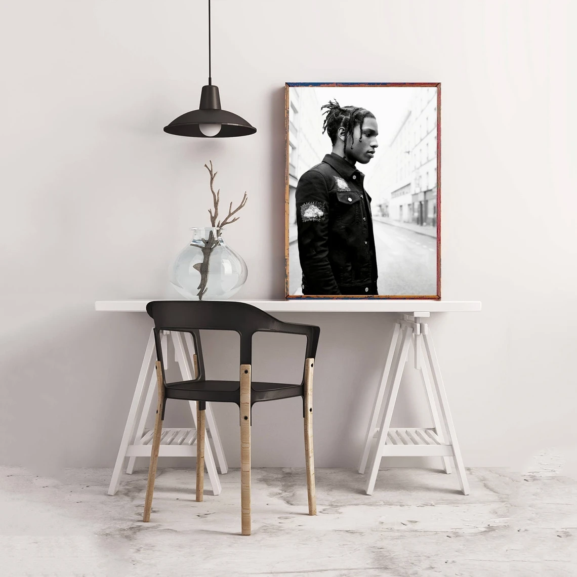 Как можно скорее Рокки постер музыка Звезда Певица Хип-хоп рэп холст печать