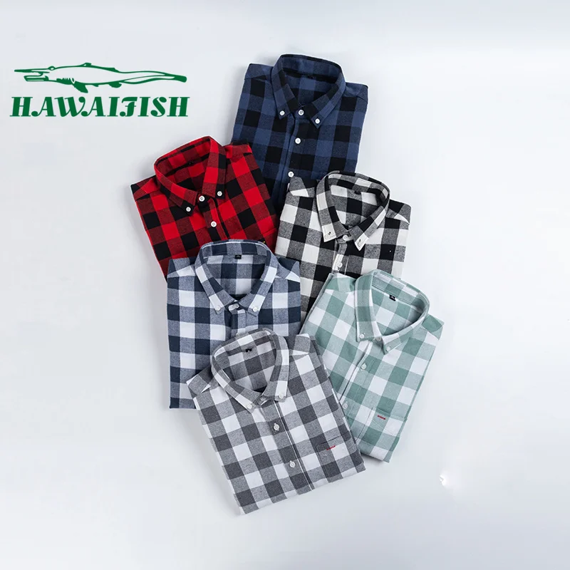 

Мужская приталенная рубашка с длинным рукавом, повседневная многослойная рубашка в Корейском стиле, трендовая Мужская рубашка с длинным ру...