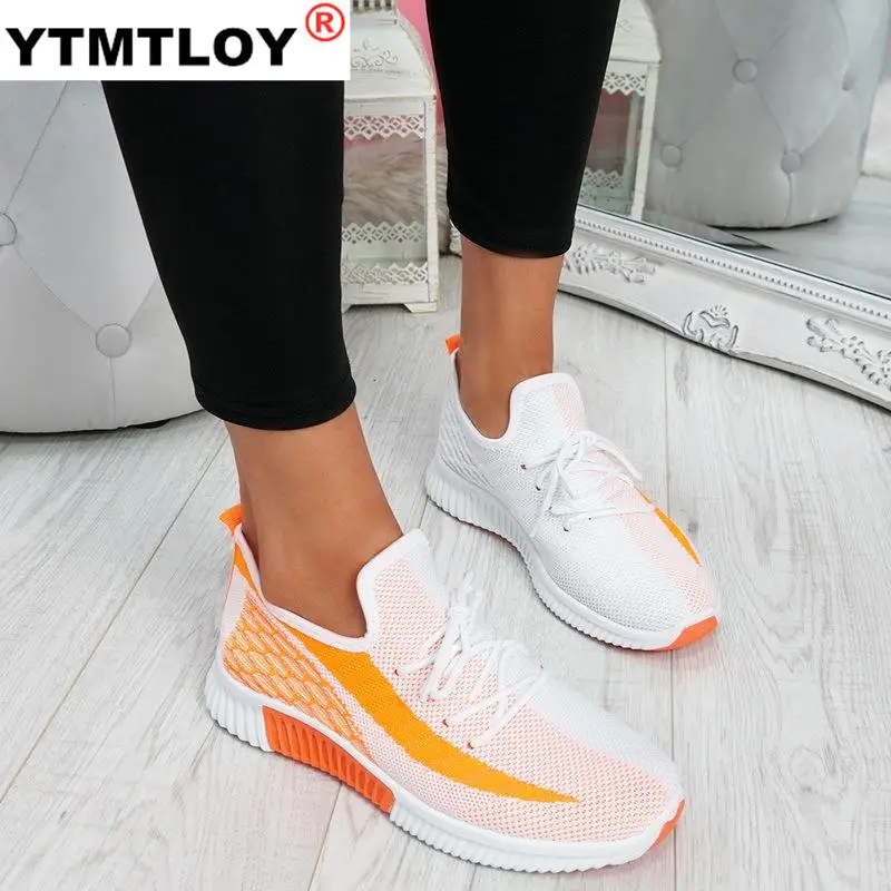 

HOT Spring Sneakers Women Summer Lace Up Flats Women Plus Size Women Casual Shoes Zapatos Mujer Flats Women Sneakers Shoes