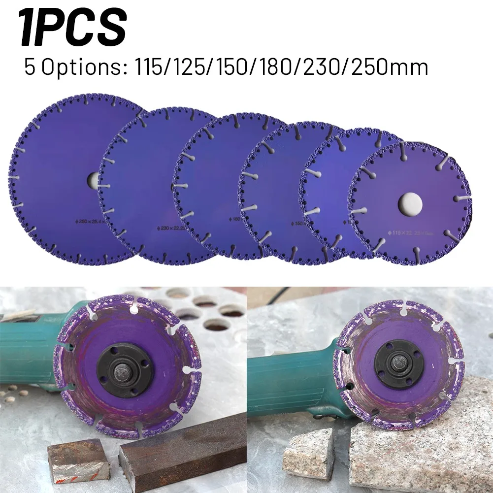

115-250mm Diamond Saw Blade Multi-Purpose Cutting Disc For Steel Metal Stone