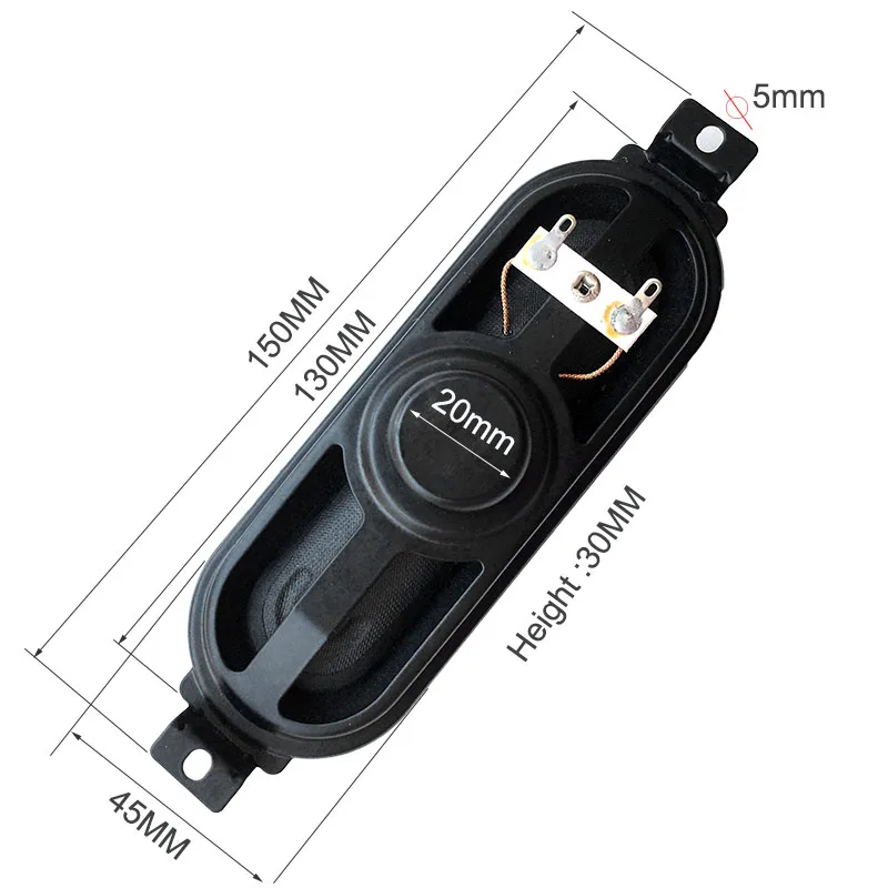 1 пара ЖК ТВ светодиодный динамик 8 Ом 10 Вт|Аксессуары для аудиосистем| |
