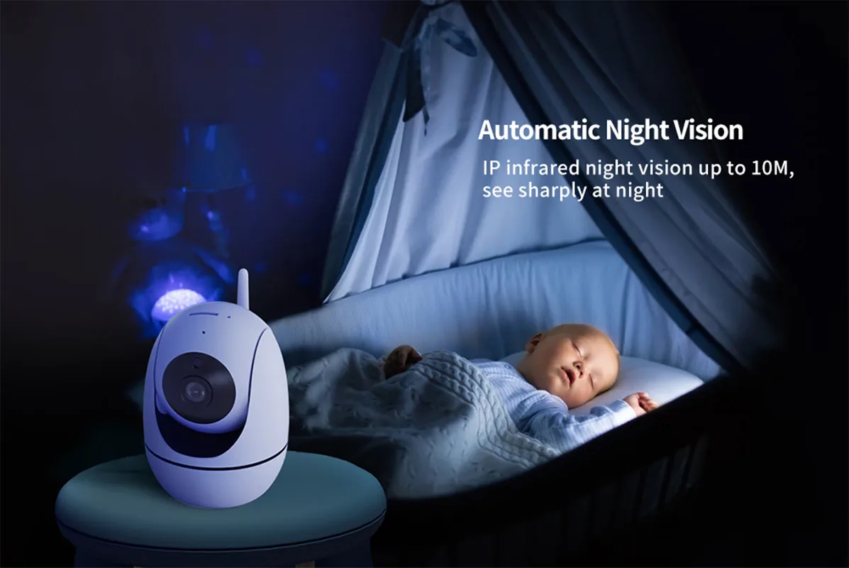 Tuya Smart Human Auto Tracking PTZ WIFI Security Indoor IP Camera 1080P 2-Way-Talk Wireless Works with Alexa Google Home | Безопасность