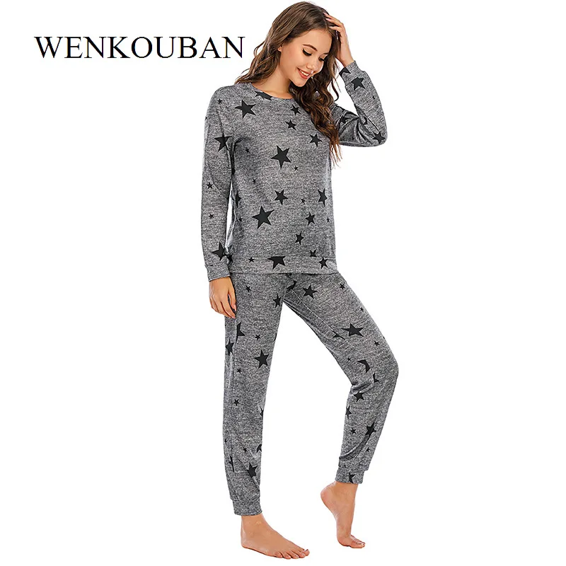 

Winter Tracksuit Women Sets Loose Long Sleeve Two Piece Set Women Jumpsuits Casual Suit Female Home Pajamas Ensemble Femme