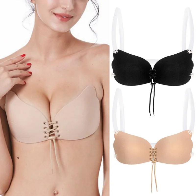 

Invisible Bras Sexy Push Up Bra Fashion Women Breast Petal Chest Paste Female Intimates Accessories Women