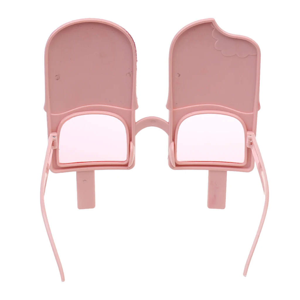 Блестящие солнцезащитные очки в стиле ледяной поп маскарадный костюм