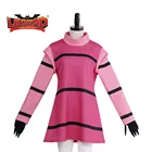 Костюм для косплея ZIM мужской, розовый наряд инопланетянина, костюм для косплея