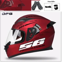double lens red motocross capacete de capacete cascos para casque moto motorcycle accessories atv motorcycle kask