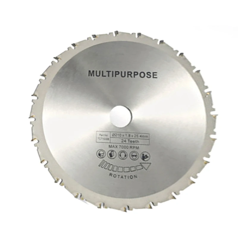 

210mm X 24T High-speed Steel Circular Saw Blade Discs Cut For Rage Rage4 RageB