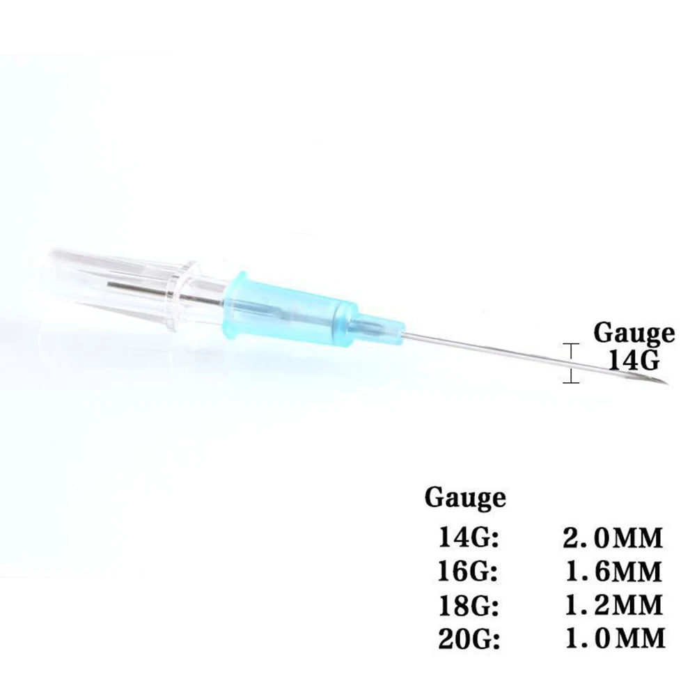 

Disposable Ear Body Piercing Needle Stainless Tattoo Catheter Puncture Tool