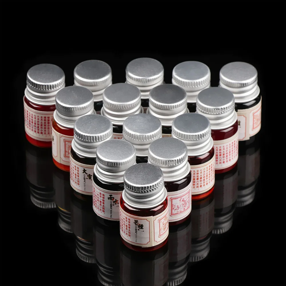 5 мл чернильная ручка для каллиграфии без углерода блестящие цветные чернила