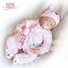 Реалистичная кукла-реборн 43 см, Реалистичная имитация новорожденного, кукла-эльф для купания, сна, детской комнаты, подарок на Новый год
