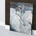 Картина Михаил Врубель - Царевна-Лебедь красочная Картина на холсте, современный домашний декор комнаты