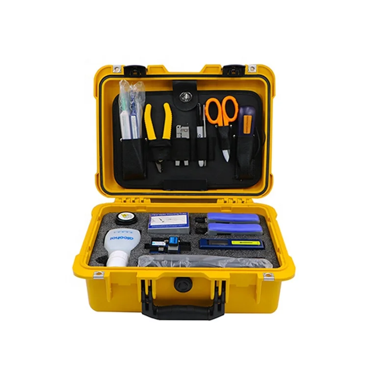 

FCST210402 Fiber Optic Test equipment & Restoration Kit Including OPM And Light Source 400x Fiber Optic Inspection Microscope