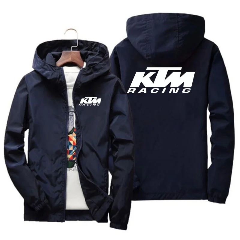 

Men's spring and summer new sports jacket men's and women's casual windbreaker zipper thin section hooded men's jacket large siz