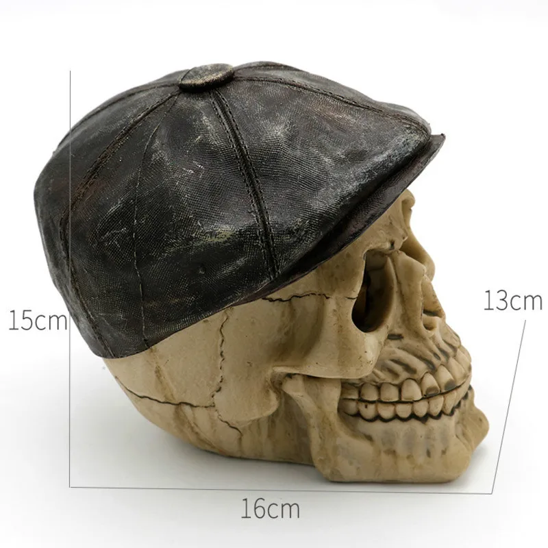Аксессуары для аквариума декорации рыбий украшения ландшафта Смола череп голова