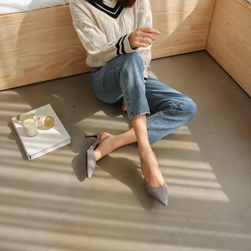 

Туфли-лодочки женские на высоком каблуке 6 см/8 см/10 см