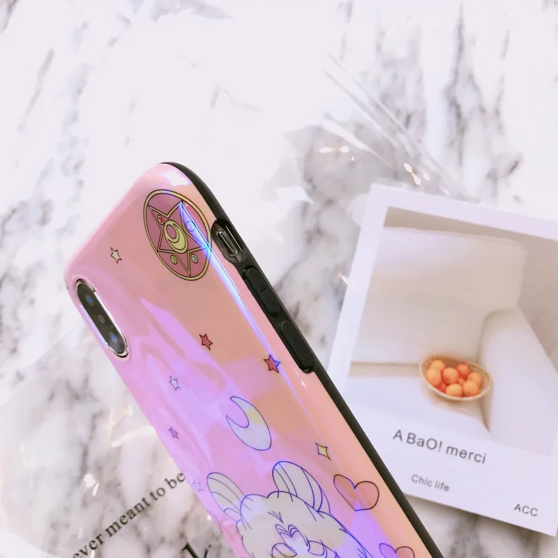 LANCHE для Xiao mi Red mi Note 7 mi 8 9 se 6X чехол Blu-Ray японский Сейлор Мун Аниме Мягкий силиконовый чехол для телефона Coques Capa