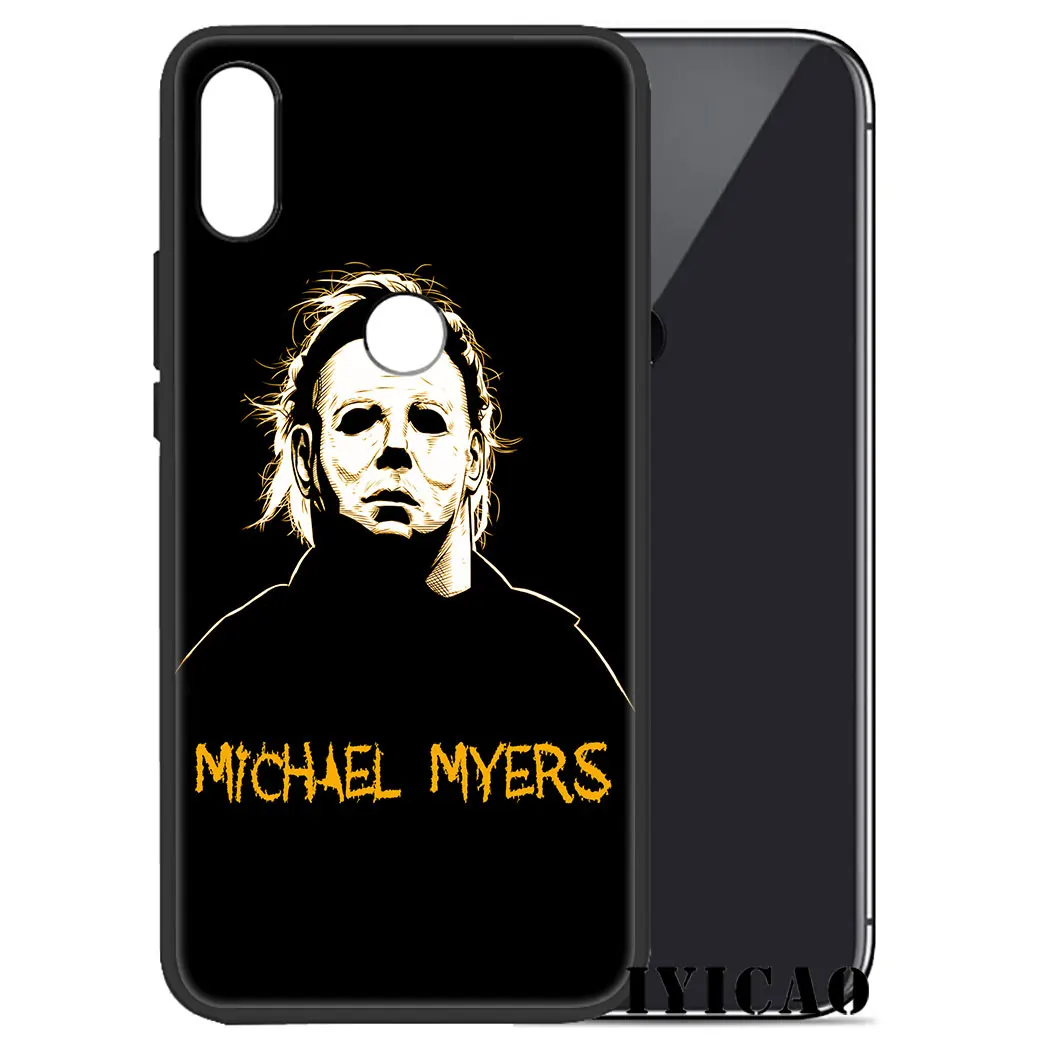 IYICAO Michael Myers Malloween Soft Case for Xiaomi Redmi Note 5 6 7 8 Pro 5A Prime 4 4X Phone |