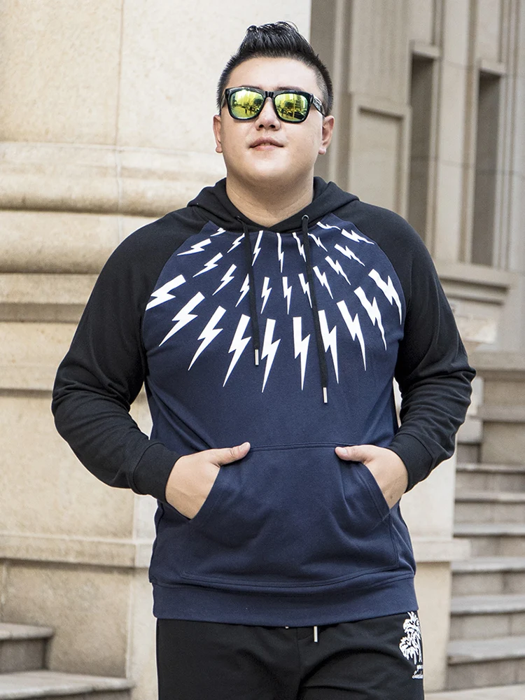 mens hoodies plus size sweatshirt fashion hip hop streetwear high quality stranger things big hoodie men groot bluza z kapturem | Мужская