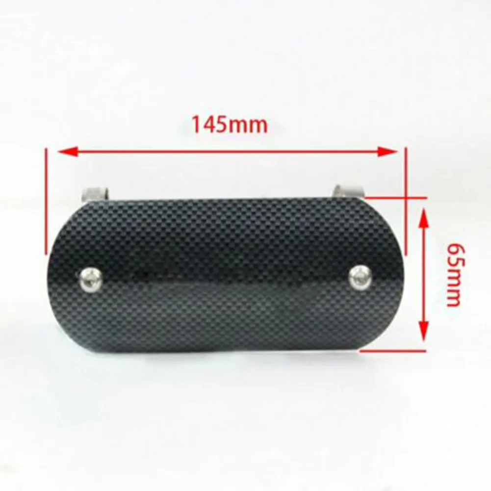 

Accessories Exhaust Heat Shield Carbon Style Look Guard Parts Protector