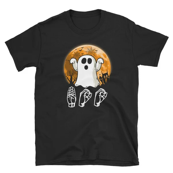 

Футболка ASL Pride на Хэллоуин Boo