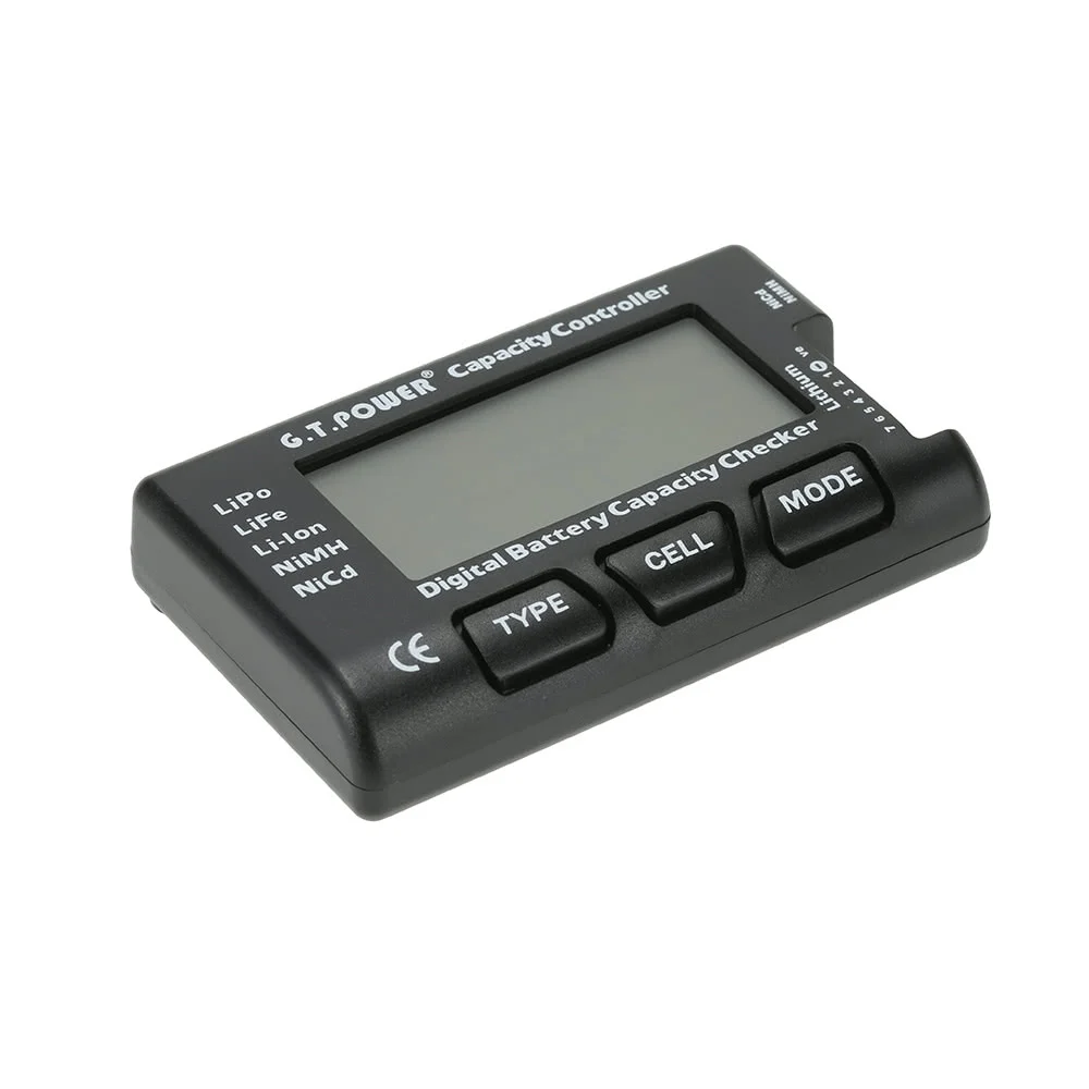 G. T. Контроллер емкости аккумулятора цифровой проверки батареи для 2 7S LiPo/Li ion/Li Mn/Li