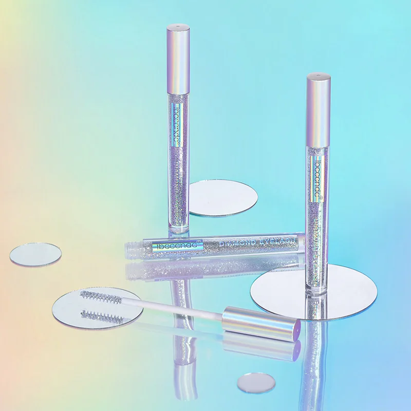 Стойкая водостойкая Алмазная Мерцающая блестящая пудра тушь для макияжа глаз