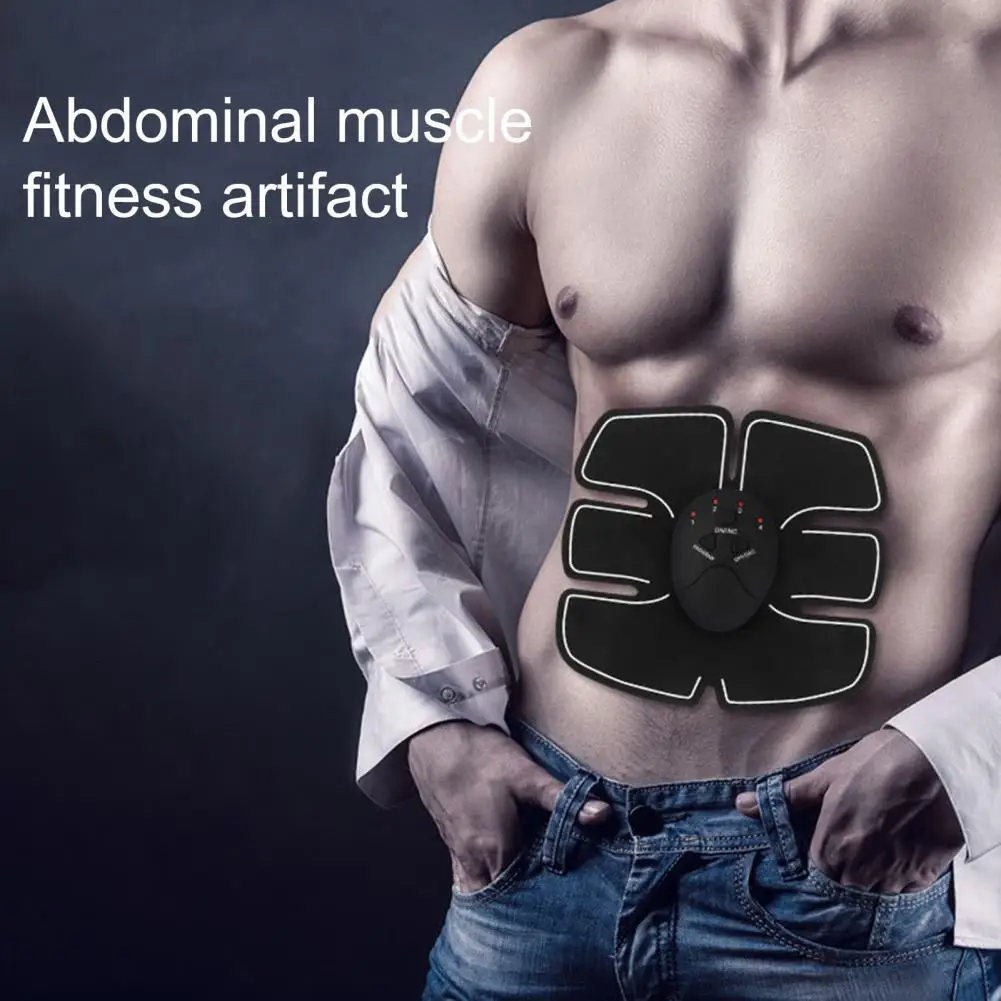 

Стимулятор мышц АБС унисекс, беспроводной тренажер, тренировка брюшного пресса, электрические наклейки для похудения, пояс для похудения