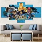 5 панелей на холсте без рамки, игровые персонажи игры Zelda, настенные художественные плакаты, картины, аксессуары для домашнего декора, украшение гостиной