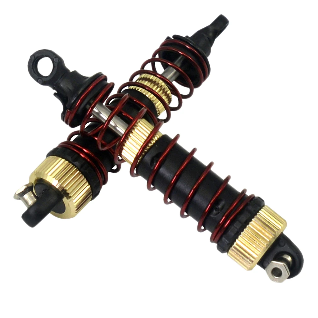 

1 Pairs Aluminum Front & Rear Shock Absorber Oil Damper for XLH Q901 Q902 Q903 RC Truck Upgrade Parts