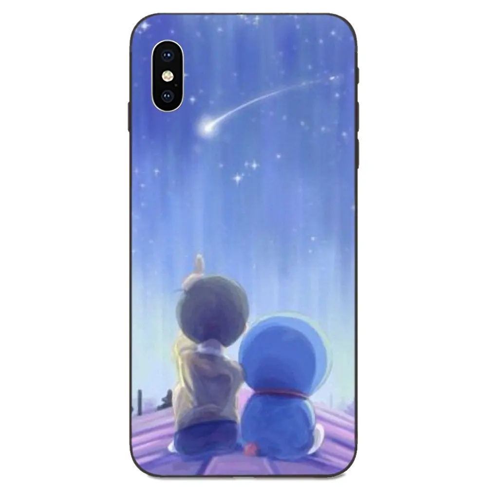 Doraemon Friends Jp Cartoon For Huawei nova 2 2S 3i 4 4e 5i Y3 Y5 II Y6 Y7 Y9 Lite Plus Prime Pro 2017 2018 2019 | Мобильные