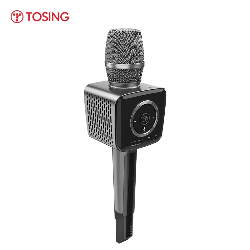 Микрофон Tosing V1 для смартфона HIFI bluetooth/FM/UHF /EOV/AUX IN/наушники Ручной беспроводной