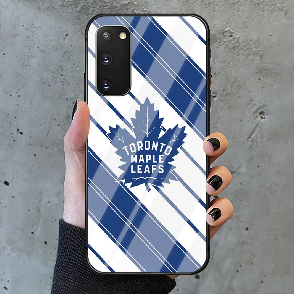 

Maple Leafs ice Hockey team Phone Tempered Glass Case Cover for Samsung Galaxy A M 12 20 21 30 31 40 50 51 52 70 71 72 E S
