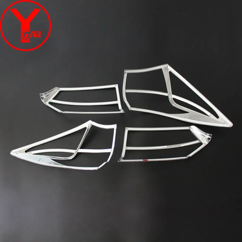 Крышка заднего фонаря ABS chrome для Toyota Corolla ALTIS E170 2014 2015 2016 2017 аксессуары YCSUNZ|tail light