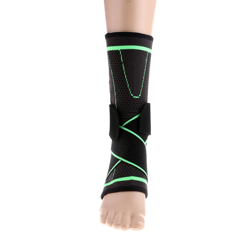 

Breathable Sports Ankle Stabilizer Support/ Brace/Band - Elastic Foot Wrap Protector Guard