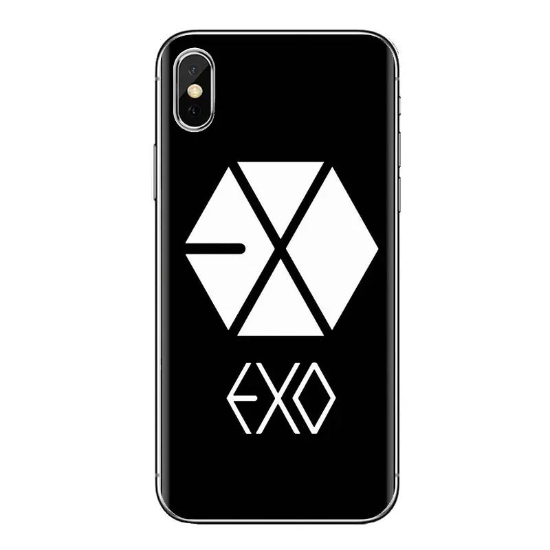 Soft Transparent Shell Covers Exo Kpop For Samsung Galaxy S3 S4 S5 Mini S6 S7 Edge S8 S9 S10 Plus Note 3 4 5 8 9 |