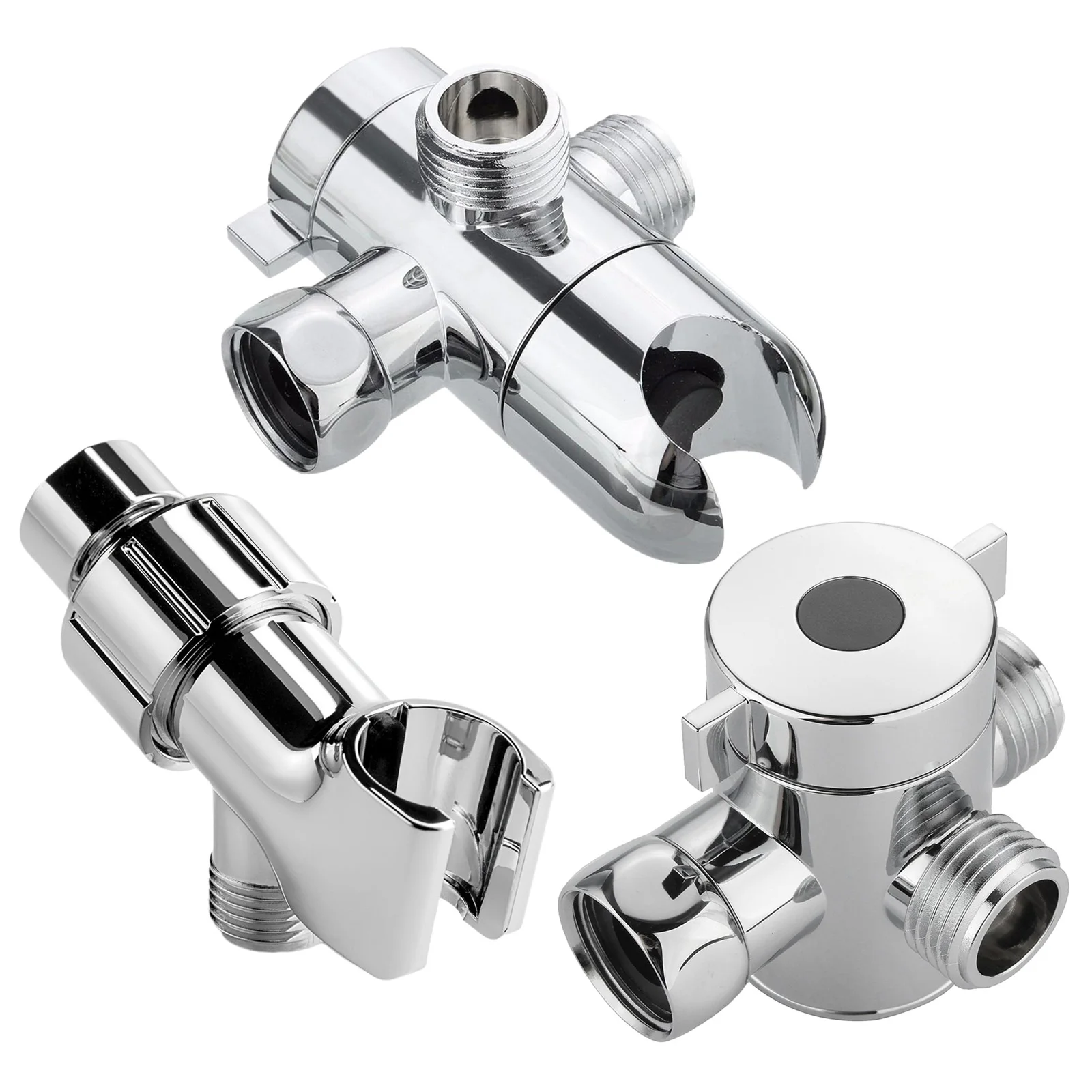 1/2 дюймов Т адаптер для запорного клапана 3 полосная тройник соединитель туалета