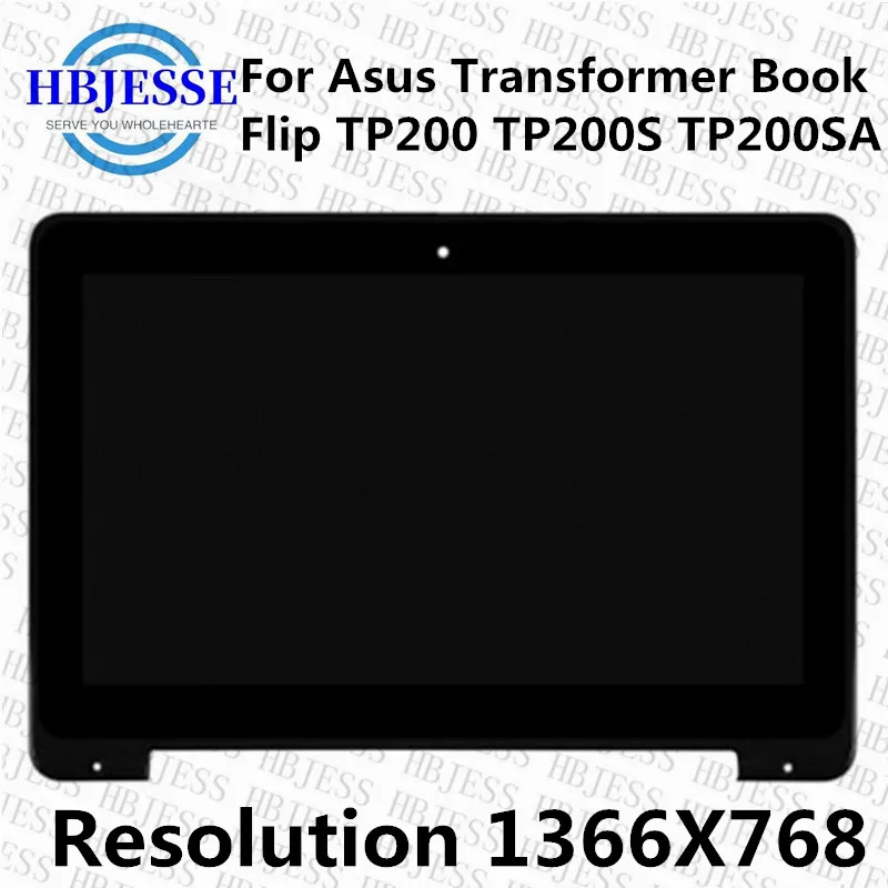 Оригинальный ЖК-дисплей M116NWR4 IPS кодирующий преобразователь сенсорного экрана в сборе + рамка для ASUS Transformer Book Flip TP200 TP200S TP200SA Оригинальный ЖК-дисплей M116NWR4 IPS кодирующий преобразователь сенсорного экрана в сборе + рамка для ASUS Transformer Book Flip TP200 TP200S TP200SA