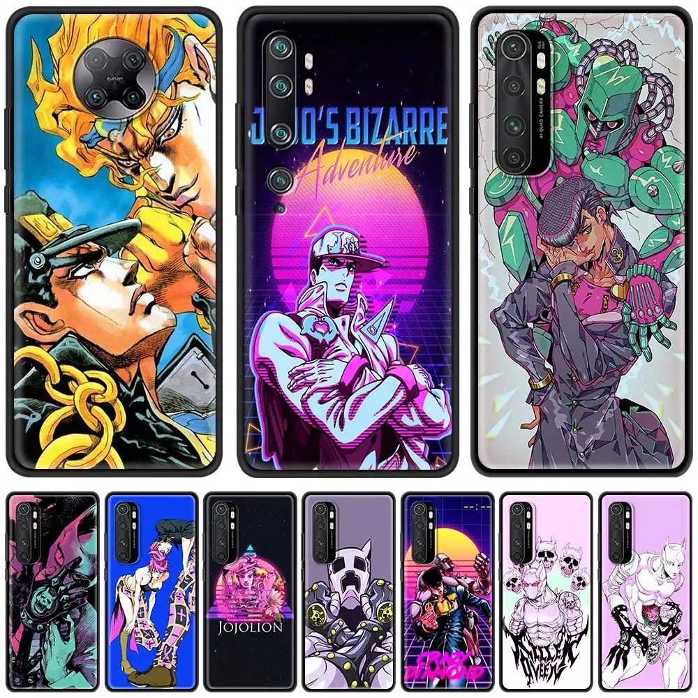Чехол с аниме JoJo Killer Queen для Xiaomi Mi 9T 9SE 9 10T A2 8 Lite Note 10 Pro CC9 CC9E Poco X3 F1 A1 мягкий чехол