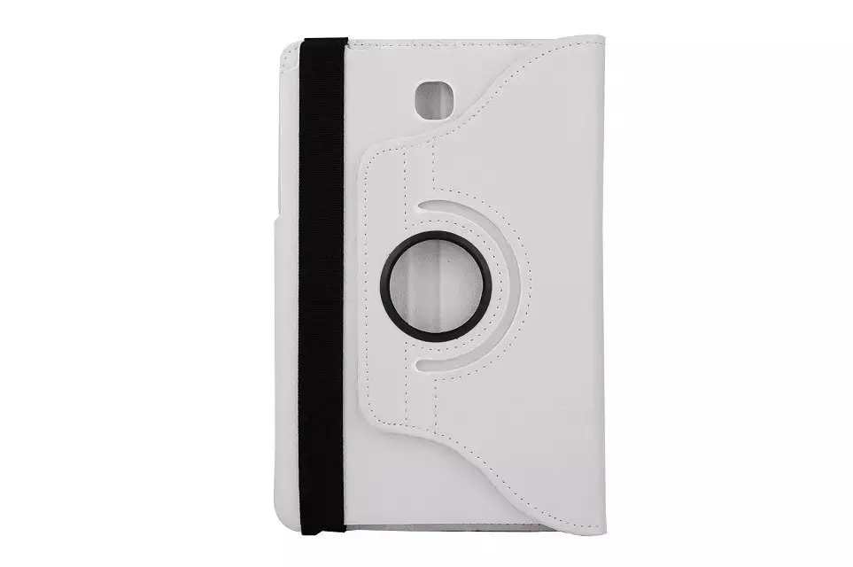 white Чехол для samsung Galaxy Tab A 9,7 T550 T555 pu кожаный вращающийся на 360 чехол-подставка для Galaxy Tab A 9,7 чехол для планшета+ ручка - Цвет: white