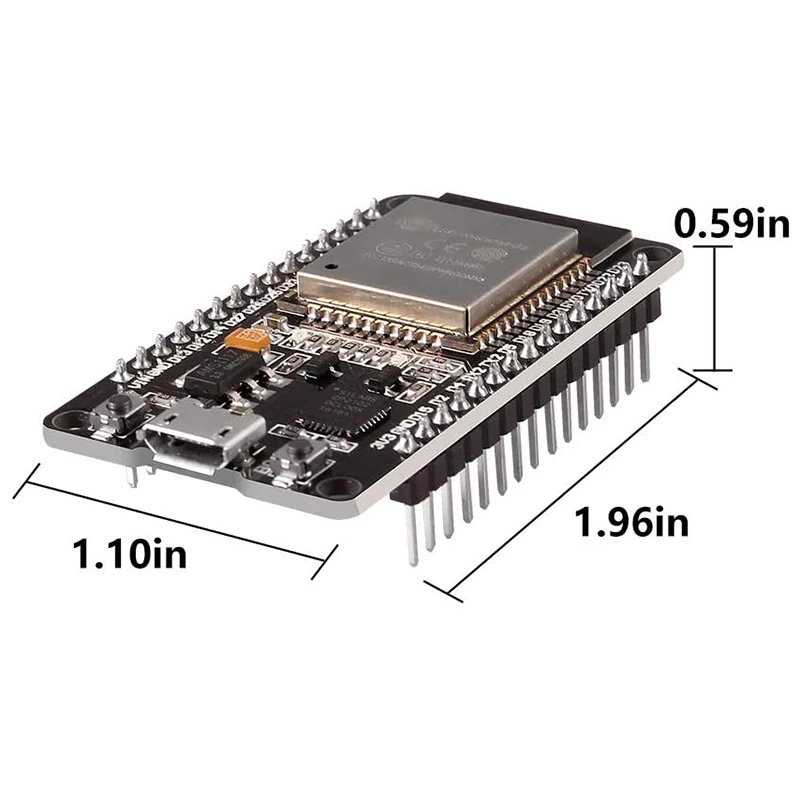 4 шт. ESP32 макетная плата ESP-32S микроконтроллер процессор интегрированный чип CP2102 WiFi